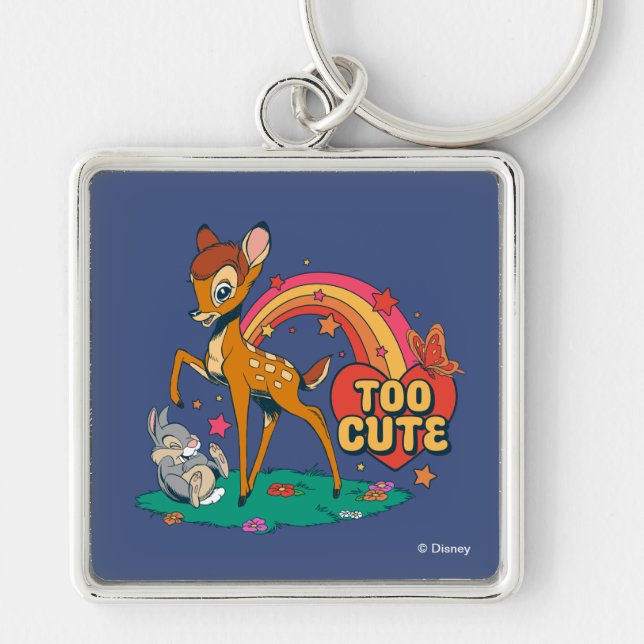 Bambi and Friends | Too Cute Keychain (Front)
