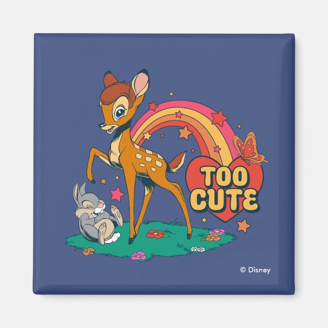 Bambi and Friends | Too Cute Magnet (Front)