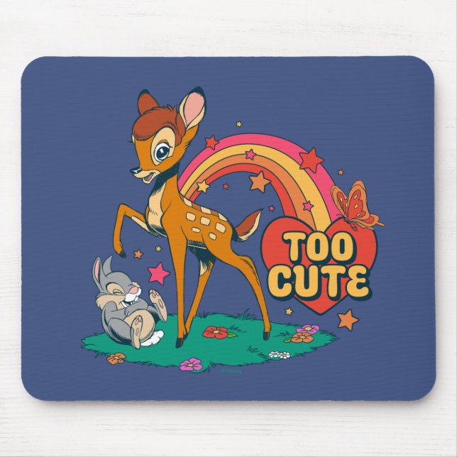 Bambi and Friends | Too Cute Mouse Pad (Front)