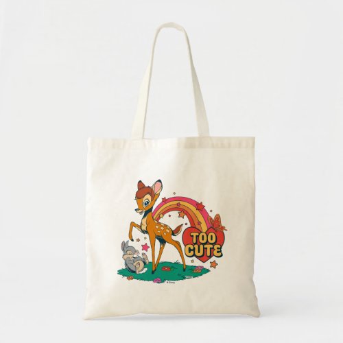 Bambi and Friends  Too Cute Tote Bag