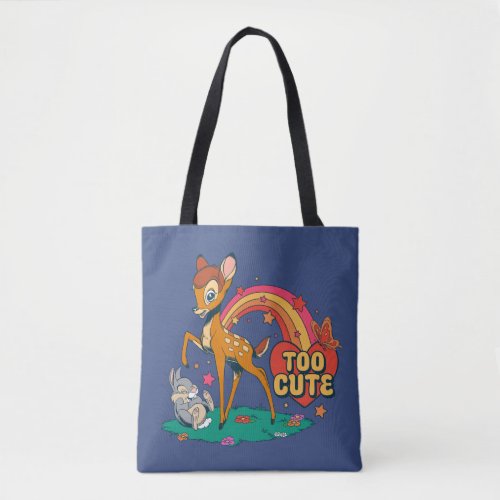 Bambi and Friends  Too Cute Tote Bag