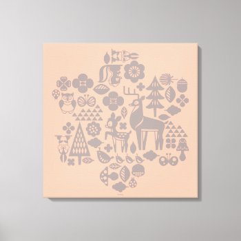 Bambi And Woodland Creatures Canvas Print by bambi at Zazzle