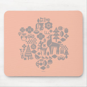 Bambi and Woodland Creatures Mouse Pad