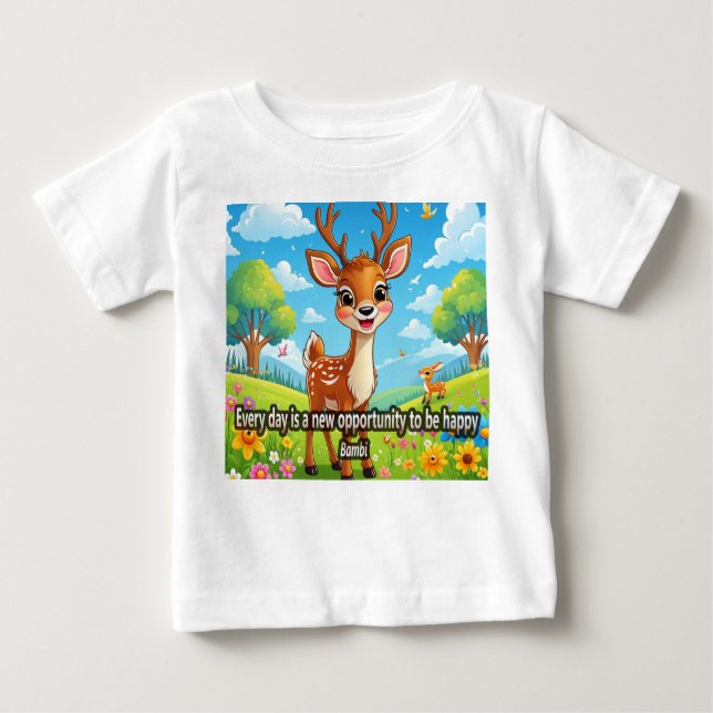 Bambi Children's Inspired Phrase T-shirt (Front)