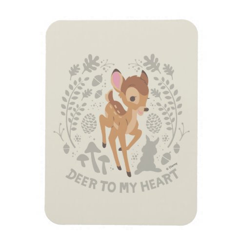 Bambi Deer To My Heart Forest Graphic Magnet