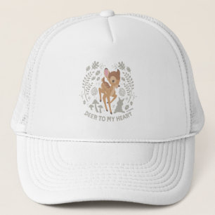 Bambi "Deer To My Heart" Forest Graphic Trucker Hat