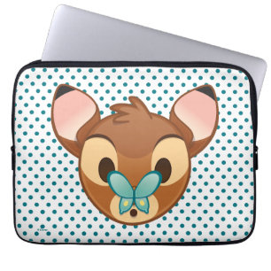 Bambi Emoji Laptop Sleeve