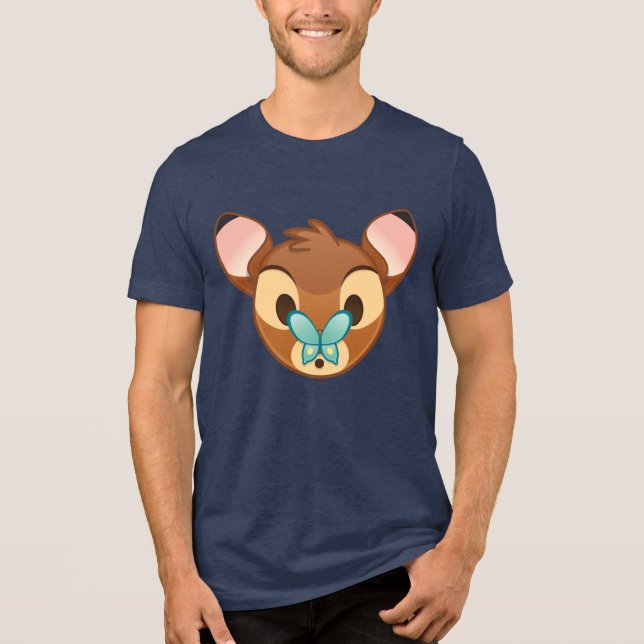 Bambi Emoji Tri-Blend Shirt (Front)