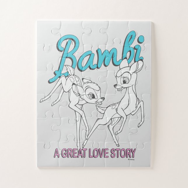 Bambi & Faline "A Great Love Story" Jigsaw Puzzle (Vertical)