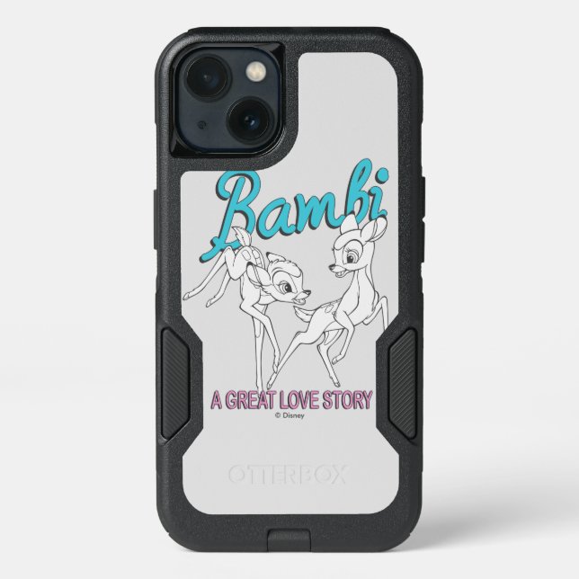 Bambi & Faline "A Great Love Story" Otterbox iPhone Case (Back)