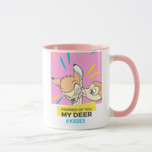 Bambi  Faline Fawned Of You My Deer Mug