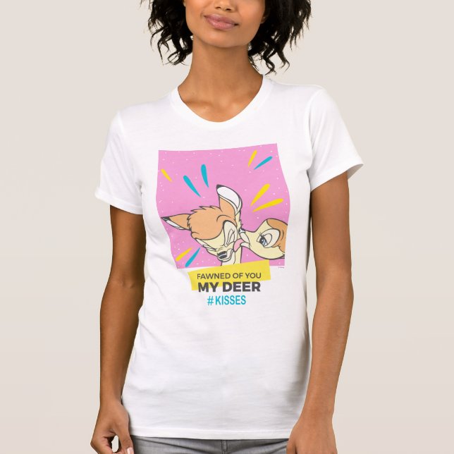 Bambi & Faline "Fawned Of You My Deer" T-Shirt (Front)