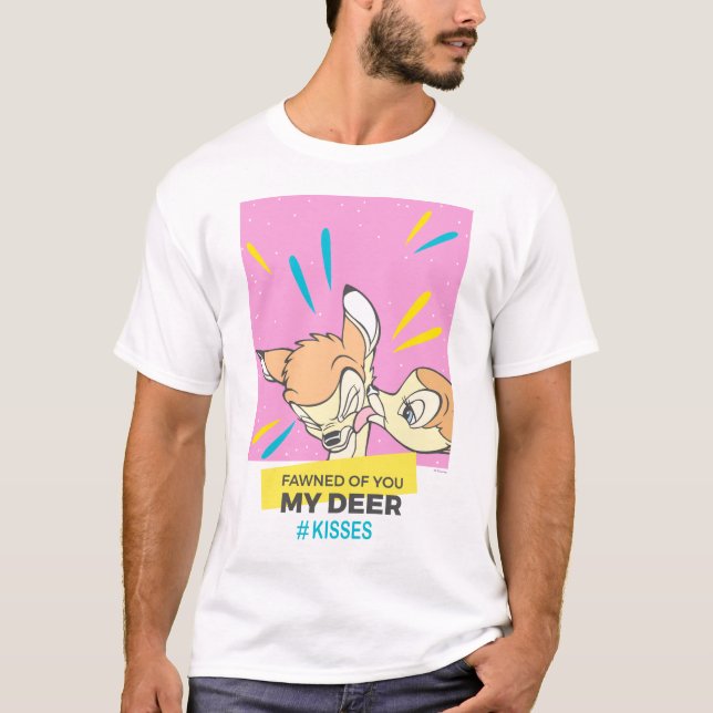Bambi & Faline "Fawned Of You My Deer" T-Shirt (Front)