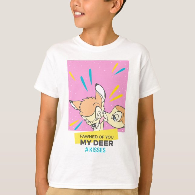 Bambi & Faline "Fawned Of You My Deer" T-Shirt (Front)