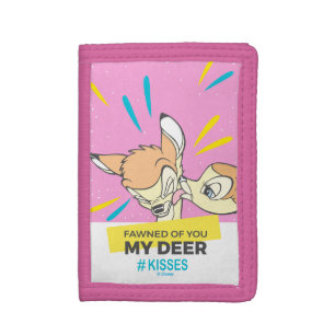 Bambi & Faline "Fawned Of You My Deer" Tri-fold Wallet