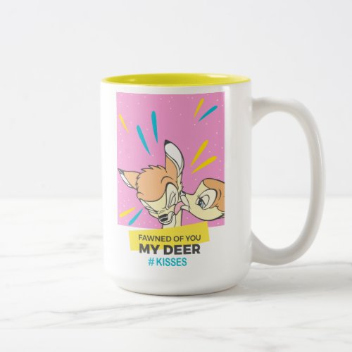 Bambi  Faline Fawned Of You My Deer Two_Tone Coffee Mug