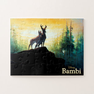 Bambi & Faline On Cliff Jigsaw Puzzle