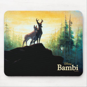 Bambi & Faline On Cliff Mouse Pad