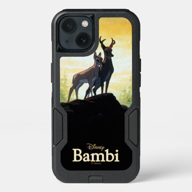 Bambi & Faline On Cliff Otterbox iPhone Case (Back)