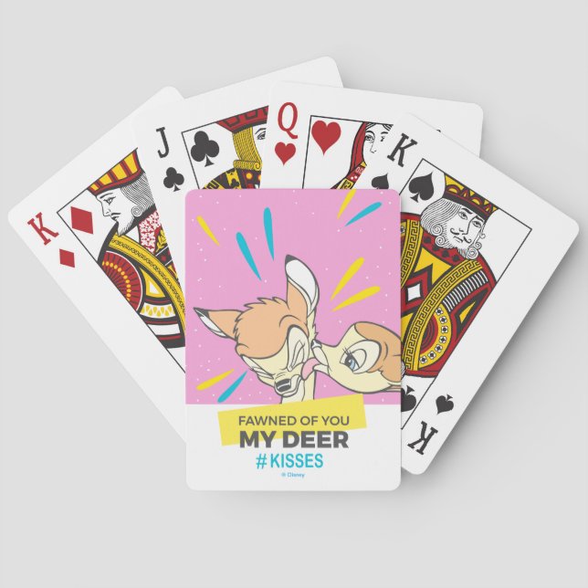 Bambi & Faline  Playing Cards (Back)
