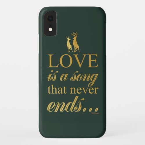Bambi  Father Love Is A Song That Never Ends iPhone XR Case