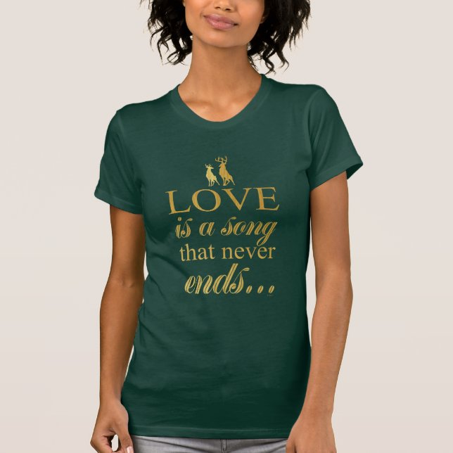 Bambi & Father "Love Is A Song That Never Ends" T-Shirt (Front)