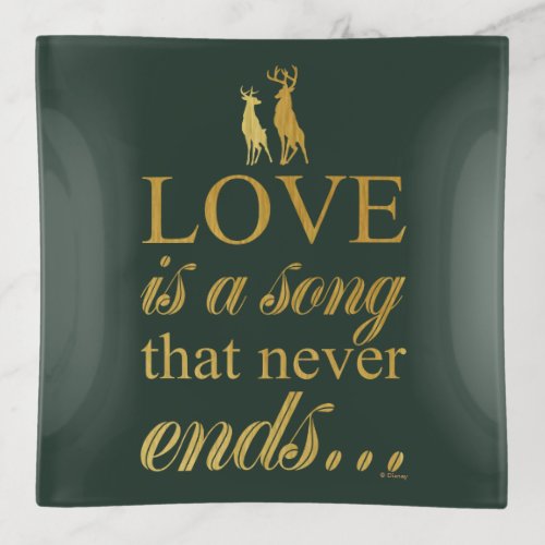 Bambi  Father Love Is A Song That Never Ends Trinket Tray