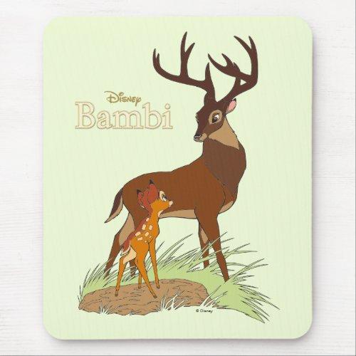 Bambi  Father Mouse Pad