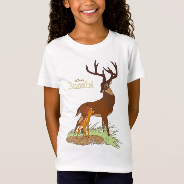 Bambi & Father T-Shirt (Front)