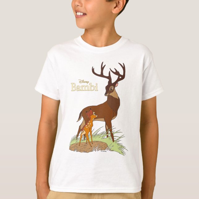 Bambi & Father T-Shirt (Front)