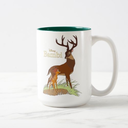 Bambi  Father Two_Tone Coffee Mug