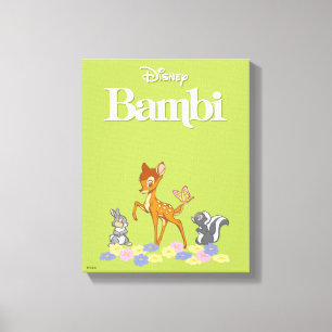 Bambi & Friends Canvas Print