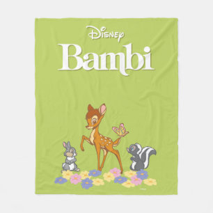 Bambi & Friends Fleece Blanket