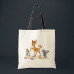 Bambi & Friends Tote Bag<br><div class="desc">Carry the charm of Disney’s Bambi and his woodland friends with this delightful tote bag featuring a heartwarming nature-inspired design. Showcasing Bambi alongside his beloved friends like Thumper and Flower, this whimsical illustration captures the playful spirit and nostalgia of classic animation. Perfect for everyday use, shopping, or as a thoughtful...</div>