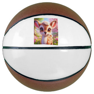 Bambi gazes 💛 basketball