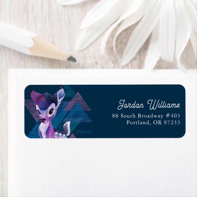 Bambi Geometric Aurora Graphic Label (Insitu)