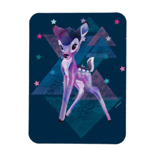 Bambi Geometric Aurora Graphic Magnet