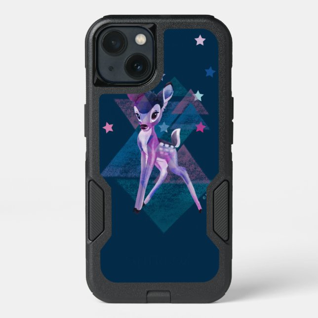 Bambi Geometric Aurora Graphic Otterbox iPhone Case (Back)
