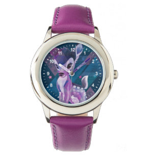 Bambi Geometric Aurora Graphic Watch
