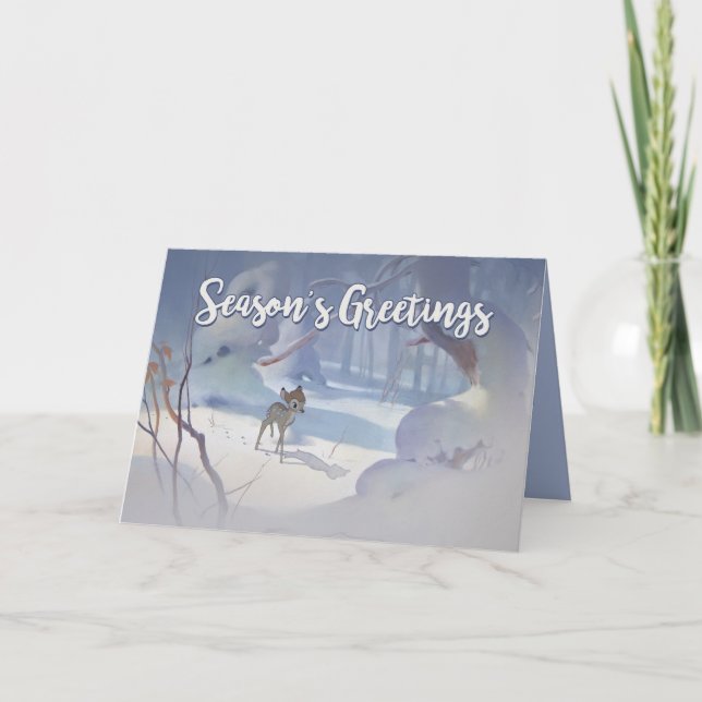 Bambi | Holiday Christmas Card (Front)