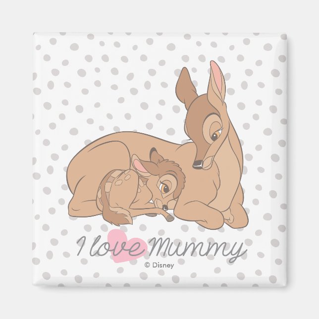 Bambi | I Love Mommy Magnet (Front)