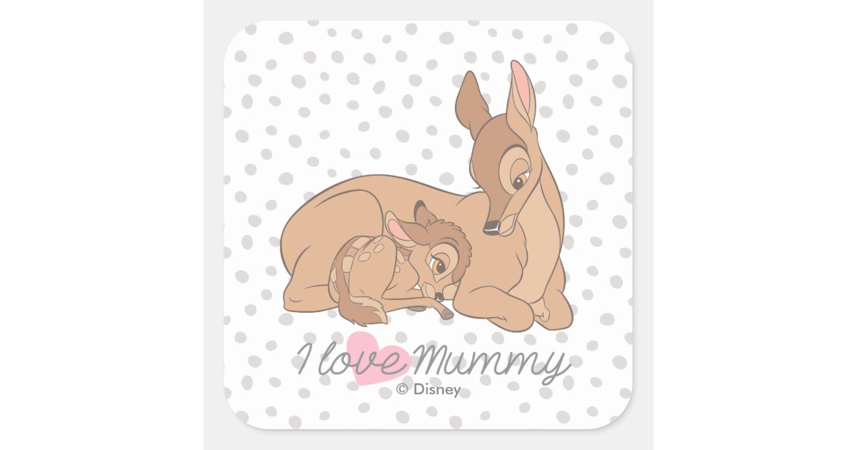 Retro Circle Disney Bambi's Mother And Cubs Best Mom Ever Shirt