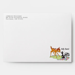 Bambi Meeting Flower Envelope