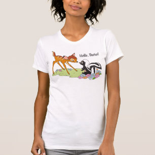Bambi Meeting Flower T-Shirt