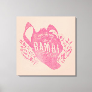Bambi Oh Dear Canvas Print