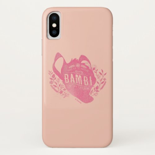 Bambi  Oh Dear iPhone X Case