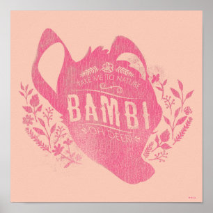 Bambi Oh Dear Poster
