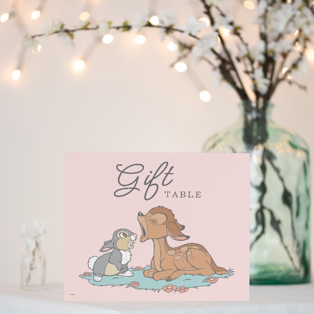 Bambi | Over the Moon Girl Baby Shower Foam Board (In Situ (Wedding))