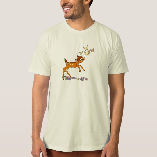 Bambi playing with butterflies T-Shirt