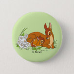 Bambi Resting With His Mother Button at Zazzle